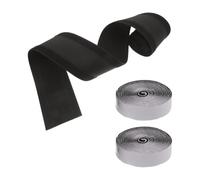 Gaine de Protection pour Câble de Sol Noir, Nylon Réutilisable | Design à Scratch, Ouverture Pratique, Protège les Cordons, pour Bureaux et Salles de Classe