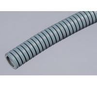 Gaine de protection pour câbles, couleur grise, diamètre 32, avec câble de traction et boucle de 50 m