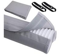 Gaine de protection pour conduit de climatisation - étanche à la poussière et isolante thermique - gris clair