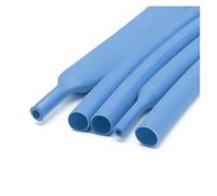 Gaine De Protection Thermique Tube thermorétractable de 10/50/100 mètres | Manchon de câble thermique en polyoléfine, diamètre noir 2.4-25.4mm 3:1, isolé rouge(Blue,2.4mm,100m)