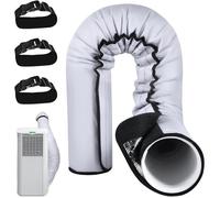 Gaine D'Isolation Pour Tuyau De Climatisation,Housse De Protection Pour Tuyau D'Évacuation De Climatiseur | Avec 3 Sangles À Boucle