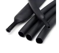 Gaine Électrique 100 mètres/10 m 3:1 Gaine thermorétractable avec Colle polyoléfine rétractable Assortiment de Gaines thermorétractables for câbles métalliques(C,7.9mm,200m)