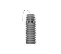 Gaine électrique ICTA avec tire-fils gris foncé diamètre 20mm - - DX20520R