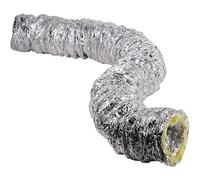 Gaine en aluminium souple isolée - d200 10m - Vortice