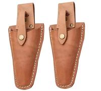 Gaine en Cuir| Gaine en Cuir Sécateur Pince Pochette avec Porte-Ciseaux à Pression Housse de Protection pour Pinces de Jardin, 2 pièces