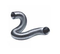 Gaine flexible aluminium STRULIK Ø100 mm 3 m semi-rigide Argent