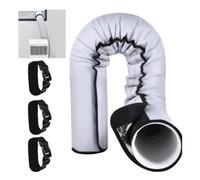Gaine Isolante Climatisation, Isolant Thermique, Tuyau Climatiseur Mobile, 152*56cm, Lavable Et Réutilisable, Convient Pour Tuyau D'échappement De 5 À 5.9in De Diamètre,