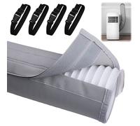 Gaine Isolante Climatisation, Isolation Tuyau Climatur, Isolant Tuyau Climatisation, Protection Tuyaus Climatisations, pour Gris