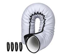 Gaine Isolante Climatisation Portable Pour Tuyau Climatisation Convient Pour Tuyau D'éChappement De 13 Cm Et 15 Cm De DiamèTre Couvercle AéRation Isolé Facile à Installer Avec 3 Sangles RéGlables