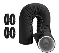 Gaine isolante climatisation - - Triple isolation thermique, tuyau 12,7 cm - Pour climatiseur portable - Noir