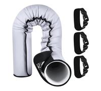 Gaine Isolante Pour Flexible De Climatiseur Portable,Manchon de protection pour tube évacuation, diamètre 12,7-15 cm - Manchon Anti-Brûlure Pour Tuyau - Jardin, cour, maison, appartement, camping-car,