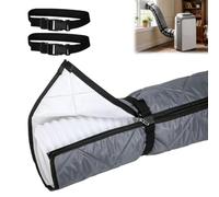 Gaine isolante pour tuyau de climatisation, 150 x 53 cm, isolation pour tuyau d'évacuation, économie d'énergie, isolation thermique, isolation de tuyau lavable pour climatisation mobile, pour tuyaux