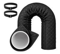 Gaine Isolante Pour Tuyau De Climatisation | Gaine Protectrice Conduit Ventilation | Cache-Tuyau Climatisation,Pour hiver et été bâtiments commerciaux maison appartement chambre cuisine garage sous-so
