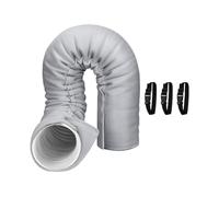 Gaine Isolante Pour Tuyau De Climatiseur Portable, 150x53 Cm Housse De Protection En Polyester Pour Tuyau De Climatiseur, Pour Tuyaux D'évacuation De Climatiseurs De 5 Et 5,9 Pouces De Diamètre