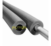 Gaine Isolante Thermique 2m, Isolation Tuyau Chauffage/Sanitaire Ø 12/15mm, 20mm