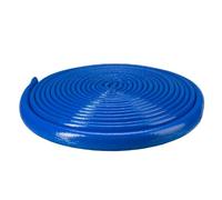 Gaine isolante thermique en mousse 6 mm pour tuyau Ø18 mm Bleu 100 m | Mousse en polyéthylène à cellules fermées : isole les tuyaux d'eau chaude et froide de 0 à 85 °C et protège des chocs.