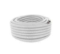 Gaine précâblée ICTA DEBFLEX + tire-fils diamètre 16mm longueur 25 mètres grise