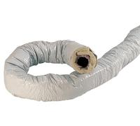 gaine pvc - isolée - int alu - diamètre 80 mm - 6 mètres - epaisseur 25 mm - atlantic 423027