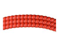 Gaine Spirale Flexible Protecteur de câble en Spirale 2 mètres, Organisateur Ligne, Tube, Manchon Protection Fil Moto, Ignifuge(Red,30mm X 2 Meters)