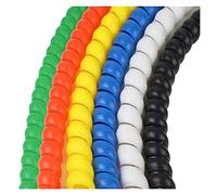 Gaine spiralée pour câbles. Gaine de Câble Spirale Multicolore ID 8-60mm Longueur 1/2/5m(Blu,ID 14MM 1 Meter)