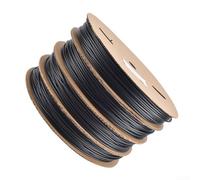 Gaine thermorétractable 2:1 en polyéthylène noir de 200 m pour la protection des fils et les tâches d'isolation des joints de soudure (2,5 mm-200 m)