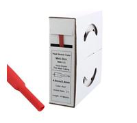 Gaine thermorétractable de 10 m - 4,8 mm > 2,4 mm - Rouge