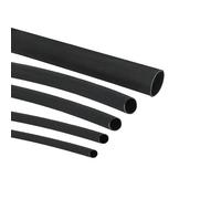 Gaine thermorétractable électrique Fil d'enveloppe de Gaine Tube, thermorétractable diamètre 0.8mm à 150mm, rétractable Noir 2:1 for Fils 1 pièce(30MMX1METER)