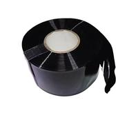 Gaine thermorétractable électrique Tube thermorétractable en PVC 18650, Tube de 2 mètres Noir, Manchon câble Film(220mmx140mm)