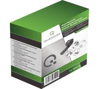 Gaine thermorétractable sans colle Quadrios 1908CA072 noir 45 mm Taux de retreint:2:1 1.6 m