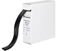 Gaine tressée DSG Canusa 8694010952 noir PBT 9 à 15 mm 10 m