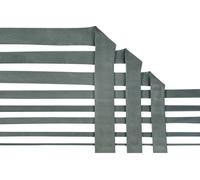 Gaine tressée HellermannTyton HEGMAN-08-NOMEX-GN 170-02103 vert NOMEX® (Meta-Aramid) 6 à 12 mm Marchandise vendue au mètre