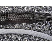 Gaine tressée HellermannTyton HEGPA6640-PA66-BK 170-44000 noir Polyamide 30 à 44 mm 50 m