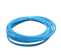 Gaine tressée isolée en PET | Gestion des fils multicolores 2 m 2-40 mm : for trier et trier les fils(Blue,14mm)