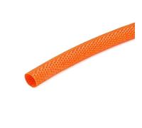 Gaine tressée thermorétractable for câbles - Gaine ignifugée for câbles de 6 à 100 mm - Enroulement spiralé Durable(Orange,25MM*10M)