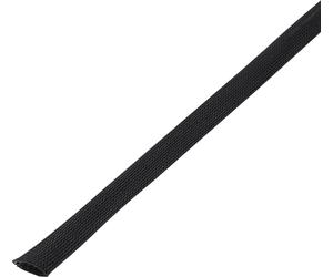 Gaine tressée TRU COMPONENTS CBBOX2028-BK 1572559 noir PET 20 à 28 mm 5 m