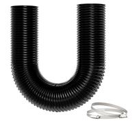 Gaine VMC 150mm x 5m Antidéchirure 5 Couches Isolantes Thermique Phonique Tuyau Flexible Noir Ventilation Évacuation d'Air