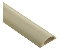 Gaines de protection pour câbles au sol, Goulottes auto-adhésives et cache-câbles for murs sols, lot de 2(White,2#)