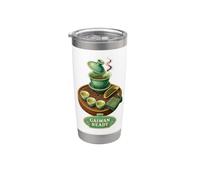 GAIWAN READY Dégustation de thé Gobelet isotherme en acier inoxydable double paroi