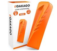Gakago Coin à fendre pour Le Bois - Coin à fendre Rotatif Puissant avec Un Fort Effet de fendage - Coin à fendre forgé en Acier Massif de Couleur de signalisation et Surface de Frappe Large