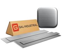 GAL-INDUSTRIAL Barre Plate Aluminium Brossé 35x5 mm - Longueur 150 cm - Profilé alu EN AW-6060 (PA38) - Résistant à la Corrosion - Idéal pour Intérieur, Meuble, Bricolage