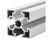 GAL - INDUSTRIAL Profile Aluminium 45x45 mm | Rainure 10 | Longueur au Choix 10-200 cm | Profile Aluminium Anodisé et Résistant aux Intempéries | Profile Alu Compatible Bosch Item | 100 cm
