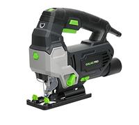 GALAX PRO Scie sauteuse électrique avec guide laser 3000 tr/min 800 W avec 6 vitesses variables, position orbitale 0-4, coupe double (0-45°), profondeur de coupe dans le métal/bois 10 mm/100 mm
