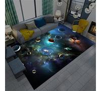 Galaxie Ciel Étoilé Tapis Bleu Violet Salon Tapis Salle De Jeux Pour Enfants Tapis Décoration De Sol Moderne Garçon Fille Chambre Tapis Paillasson Salle De Bains Tapis (Gris,80 x 160 cm)
