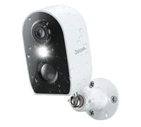 GALAYOU 2K 3MP Camera Surveillance WiFi Exterieure sans Fil sur Batteries | Camera Surveillance Exterieure/Interieure, 2.4GHz WiFi, Alerte Instantanée PIR, Sirène Intelligente, Détection PIR, IP65, R2