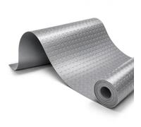 GALEONE Tapis en caoutchouc antidérapant - PVC noir bullé, largeur standard 100 cm, longueur personnalisable, sol de garage, salle de sport, imperméable, découpable sur mesure (1 x 22 m)