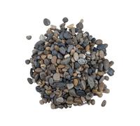 Galet de rivière - 6/16 mm - Gris - Lot 2 x 25 kg - Pour allées et jardins