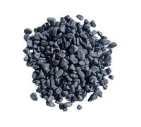 Galet décoratif - Marbre Gris Anthracite - 12/25 mm - Sac 25 kg - Gris anthracite