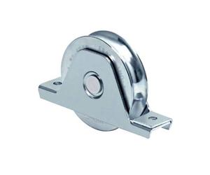 Galet - FAAC COMUNELLO - ART.337-80S - 1 roulement - platine interne encastrable - charge 180 kg