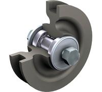 Galet fonte diamètre 108 mm MANTION 1005