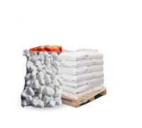 Galet Marbre Blanc Pur 40-60mm, 10 Filets De 20 Kg - F-Pai050-10x20